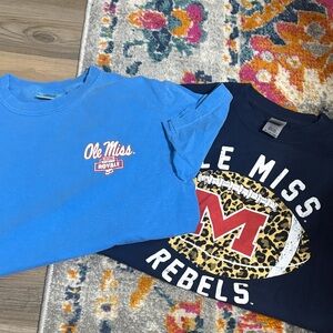 2 pack ole miss shirts